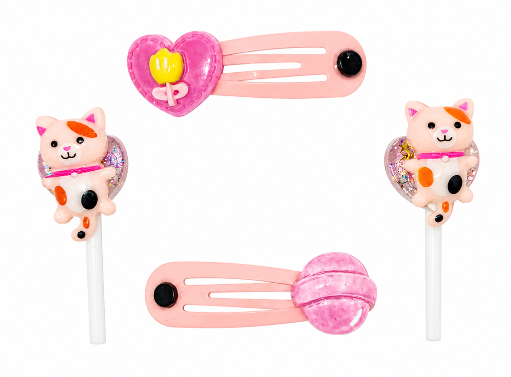 Lolli Cats Magnetic Hair Clips