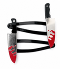 Bleeding Knife Magnetic Hair Clips